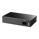 NetPower 6-Port 100M PoE+ Slēdzis 4×30W PoE CCTV Režīms 250m Watchdog Tērauds Melns Cudy FS1006P