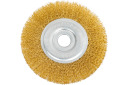 Дисковая латунная щетка, FORSAGE, F-BWF006, 150 мм, 22.2 мм посадочный диаметр, 4500 об/мин