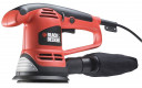 Orbitinis šlifuoklis Black & Decker  KA191EK oranžinė