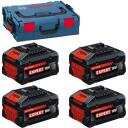 Bosch Aku EXBA 18V-55 1600A0373H, 18 V, 5500 mAh, 4x, 1020 g, &uuml;hilduv Bosch Professional 18V
