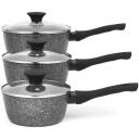 Salter Sautē&scaron;anas katliņ&scaron; BW05751S2EU7, 16/18/20cm, alumīnijs, ar vāku, nepiedego&scaron;s, trauku mazgājamā ma&scaron;īnā mazgājams