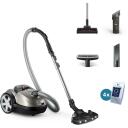Philips putekļu sūcējs XD8152/12, 900 W, cilindrisks, sausais tīrī&scaron;ana, putekļu maisiņ&scaron;, 4 L, HEPA filtrs, trok&scaron;ņu līmenis 75 dB