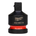 &frac12;COLLAS UZGRIEŽŅU MUCIŅAS TRIECIENATSLĒGĀM - REDUKTORI, IMPACT SOCKET ADAPTOR 1/2" TO 3/8"-1PC, 4932480354 MILWAUKEE