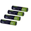 Green Cell GR03 uzlādējamā baterija, 950 mAh, 1,2 V, Ni-MH, 4 gab.