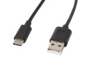 Кабель USB 2.0 USB A &rarr; USB C 1.8 м 480 Мбит с CA USBO 10CC 0018 BK Черный Lanberg