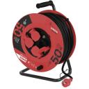 Emos V&auml;lise pikenduskerimine P08250, 50 m, 4 pesa, 230 V, 1,5 mm2, IP44, kumm, termiline kaitse