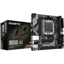 Gigabyte Motininė B650I AX 1.2, AMD Socket AM5, 5+2+1 fazių VRM, iki 6400MHz DDR5, 1xPCIe 4.0 M.2, 2.5GbE LAN, Wi-Fi 6E
