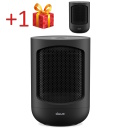 Умный Wi-Fi керамический обогреватель + ТАКОЙ ЖЕ ПОДАРОК Zone Personal 600/900/1500W до ~20 м² IP21 чёрный DXCH44 Duux