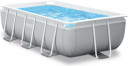 Bassein Intex Frame Pool Set Prism Quadra 300 x 175 x 80cm,  (helehall/sinine, kassettfiltris&uuml;steem ECO 604G)