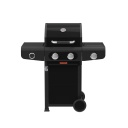 Barbecook Siesta 210 Graphite gaasigrill &otilde;ues toidu valmistamiseks 2 p&otilde;letit 8kW 2.9kW k&uuml;lgp&otilde;leti malmrestid 112x56x118cm BC-GAS-2071