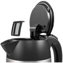 Bosch Veekeetja DesignLine TWK3P420, 2400 W, 1.7 L, Roostevaba teras, 360&deg; p&ouml;&ouml;ratav alus