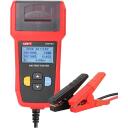 Uni-T Akumulatoru testeris UT675A, 3&ndash;250 Ah, 7&ndash;16 V DC, 12 V/24 V sistēmas tests, 128 &times; 64 LCD displejs, USB, iebūvēts printers