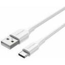 Vention кабель USB 2.0 A мужской на C мужской 1.5м CTHWG, 3A, 480Mbps передача данных, белый