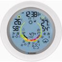 Blaupunkt Ilmastatsioon WS60WH APP, 5-p&auml;eva prognoos, 2xAAA, 5V 600mA, UV indeks, PM2.5, kalender, &auml;ratus