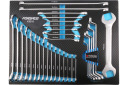 Wrench Set, FORSAGE, F-K5315, 31 pcs, 8-36 mm, chrome vanadium steel