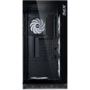 Adata Корпус ПК INVADERXBTFMT-BKCWW Midi Tower, 3.5" отсеков 3, 2.5" SSD, 240 мм БП, 10 вентиляторов, черный