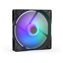 Endorfy Вентилятор для корпуса Stratus 140 PWM ARGB EY4A012, 140мм, 200-1200RPM, FDB, 4 винта, черный