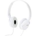 Sony Juhtmega k&otilde;rvaklapid MDR-ZX110 MDRZX110W.AE, 118g, 30mm, 12-22000Hz, 98dB, 24&Omega;, 1.2m, 3.5mm, kokkupandavad