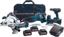 Instrumentu komplekts 18V (3x4.0Ah+GSR 18V-28+GST 18V-LI S+GWS 18-125V-LI) 0615990K6N BOSCH