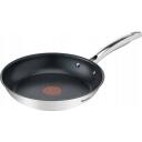 Tefal Pann G7320434, 24cm, 1.8L, roostevaba teras, fikseeritud k&auml;epide, sobib induktsioonipliidile