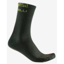Velo zeķes BANDITO 18 Merino Sock, izmērs: XXL, Deep Green , 8056006237287 CASTELLI