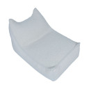 Sēžammaiss LARRY CAT 100x70x30/56cm, dabīgi balts P0065464