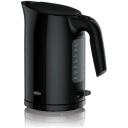 Braun Kettle WK3100BK, 2200 W, 1.7 L, plastmasa, 360&deg; rotējo&scaron;a pamatne, melna