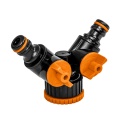 1" sieviešu vītne ar samazinājumu uz 3/4", BLACK LINE, ECO-PWB2222L, divi regulējami vārsti, savienojums ar ātrajiem savienotājiem