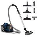 Philips tolmuimeja FC9747/09, 900 W, silindriline, kuiva puhastust&uuml;&uuml;p, kotita, 2 L, HEPA filter, ts&uuml;kloniline, 75 dB, must
