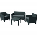 Комплект садовой мебели стол + 2 стула + диван Orlando Set 29202809939 KETER