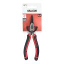 Lenktos nosies replės 165mm KREATOR KRTH60701, žandikaulio gylis 50mm, darbinis plotis 36mm, chromo vanadis