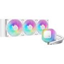 Deepcool CPU vedelikjahutus LE360 WH V2 R-LE360-WHAMMN-G-2, 75.89 cfm, 3 ventilaatorit, 31.6 dB, PWM tugi