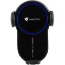 Navitel juhtmevaba auto laadija hoidik SH1000 PRO, 5V/3A, 9V/2A, 12V/2A, 15W, must, kiire laadimine, universaalne &uuml;hilduvus