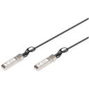 Digitus DAC kabelis DN-81222, 2 m, SFP+ savienotājs, melns, 0.5W, 0 līdz +70 &deg;C, CL109:6:2017-04-01