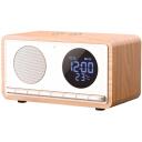 Manta Žadintuvas RDI912W, 0.7kg, 93mm, 169mm, 100mm, 10W, Bluetooth 5.1, FM radijas, 10h baterijos veikimo laikas