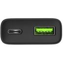 Natec Laadija NUC-2377, 20W, 1x USB-A, 1x USB-C, 110-240V, 3A, 50-60Hz, kiire laadimine, PPS, GaN