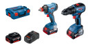 Tööriistakomplekt 18V (3x5,0Ah+GSR 18V-50+GDX 180-LI) 06019G5227 BOSCH