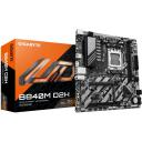 Gigabyte Motininė B840M D2H 1.2, AMD Ryzen 9000, 5+2+2 fazių VRM, iki 7600MHz DDR5, 2*M.2, 2.5GbE LAN