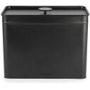 Salter Maizes kaste BW124581EU7, 14.2l, melns, oglekļa tērauds, 26.2x18.8x33.8cm