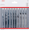 Tikksaeterade komplekt (10 tk.) 2607011169 BOSCH