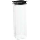 Nhg S&auml;ilituskonteiner 2517304, 1.70L, 105mm, 105mm, 296mm, &otilde;hukindlad toidu s&auml;ilituskonteinerid, must, plast