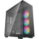 Deepcool T&auml;istorn m&auml;ngukorpus CH780 R-CH780-BKADE41-G-1, 2x3.5" ja 2+1x2.5" ketaste pesad, 4x USB 3.0, 1x USB 3.2 Gen 2