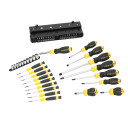 Skrūvgriežu komplekts 47 gab., mīksti rokturi, STHT0-62146, STANLEY