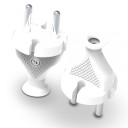 Tie&scaron;ais kontaktdak&scaron;a, 10 gab. balta, bez zemējuma, 250V, 10A, AW24803, AWTOOLS