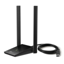 AC1300 dvigubos antenos didelės galios belaidis USB adapteris, TP-Link, Archer T4U Plus, 400+867 Mbit/s, USB 3.0