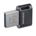 USB flash drive 64 GB USB 3.1 up to ~300 MB s read compact Fit Plus MUF-64AB/APC Black Silver Samsung