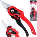 Straight Garden Pruner with Bypass Blade Tvardy T07411 220mm SK5
