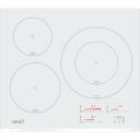 Cata Plīts INSB 6030 WH, 7100W, 3 zonas, Slīdņa skārienjutīgs, Balta