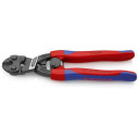 Kompaktie skrūvgrieži, Knipex CoBolt&reg;, 71 12 200 SB, melnā krāsā, 200 mm, ar plānām daudzkomponentu rokturiem, grie&scaron;anas jauda līdz 6 mm