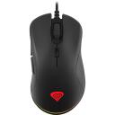 Genesis spēļu pele Krypton 200 NMG-1713, 6400 DPI, 6 pogas, RGB apgaismojums, USB, ergonomisks dizains